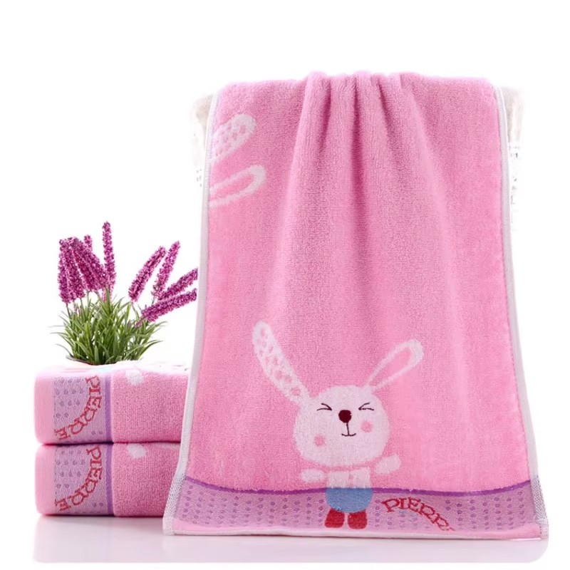 Home Textiles Face Towel - 1pcs Handuk Anak dari Katun Murni,