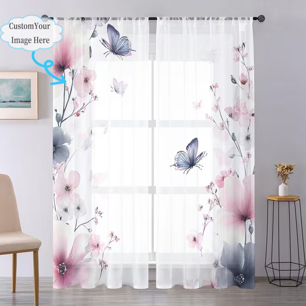 Gorden Tipis 2D Datar 2pcs Cus - Home Textile ulasan dan harga