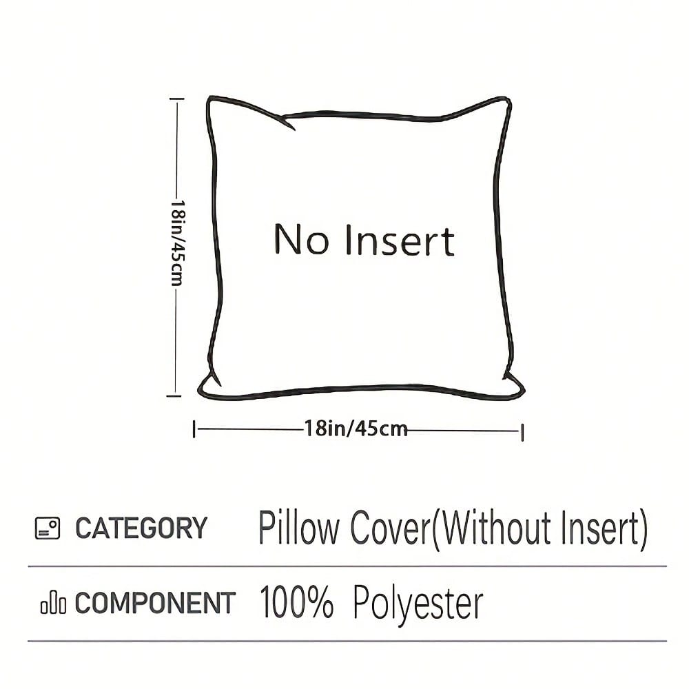 1/2 Buah Sarung Bantal Hias Mo - Pillow Insert 18X18 ulasan dan harga
