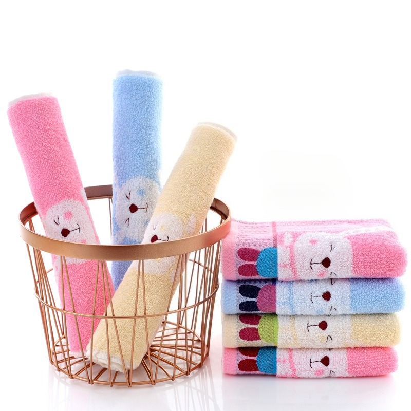 1pcs Handuk Anak dari Katun Mu - Home Textiles Face Towel ulasan dan harga