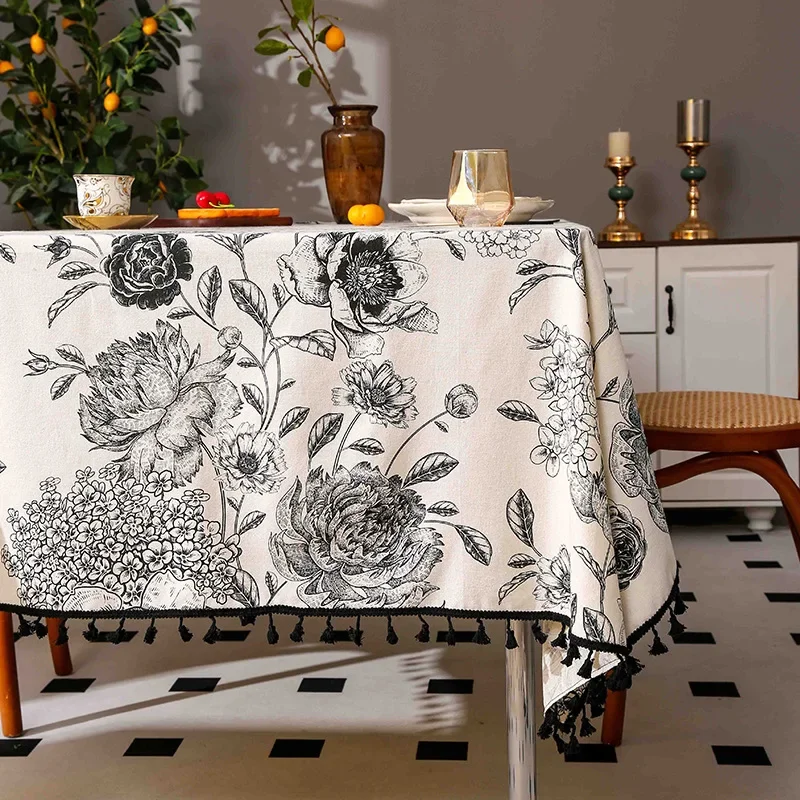 Taplak Meja Bermotif Bunga, Ba - Home Textiles Sale ulasan dan harga